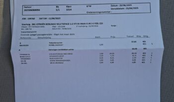 Citroen Berlingo Klimatyzacja, Ele szyby, Ele lusterka, Nawigacja, PDC 2x full