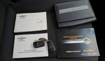 Chevrolet Cruze Klimatyzacja, Ele szyby 4x, Ele lusterka, Czujniki parkowania full