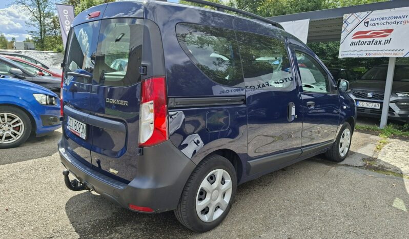 Dacia Dokker Klimatyzacja, Wahadło, Hak holowniczy, Ele szyby, Bluetooth full