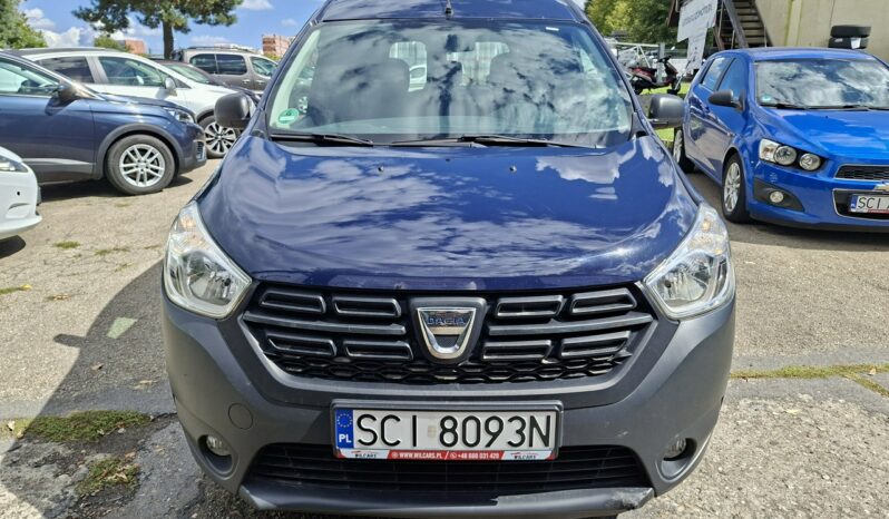 Dacia Dokker Klimatyzacja, Wahadło, Hak holowniczy, Ele szyby, Bluetooth full