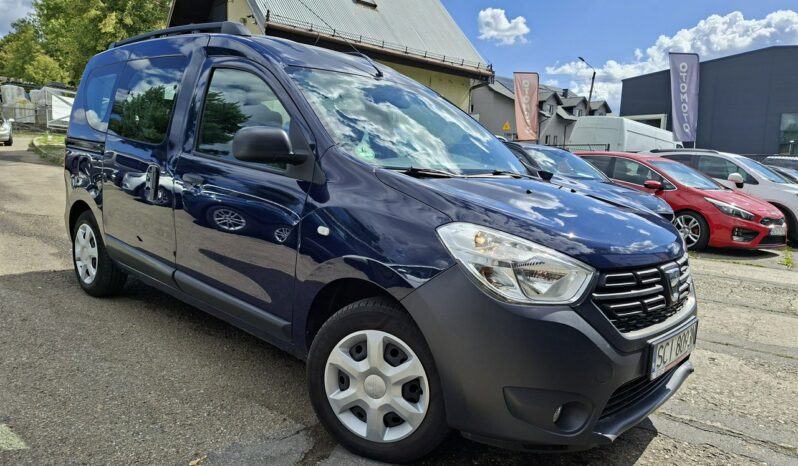 Dacia Dokker Klimatyzacja, Wahadło, Hak holowniczy, Ele szyby, Bluetooth full