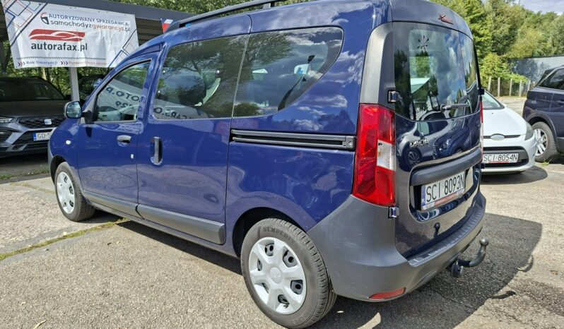 Dacia Dokker Klimatyzacja, Wahadło, Hak holowniczy, Ele szyby, Bluetooth full
