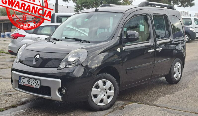 Renault Kangoo Klimatronic, Podgrz. fotele, Hak holowniczy, PDC, Ele szyby 4x full
