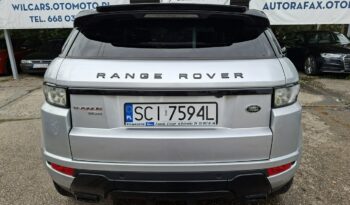 Land Rover Range Rover Evoque Klimatronic 2-stref, 4×4, Kamera cof., Nawigacja, PDC 2x, Meridian full