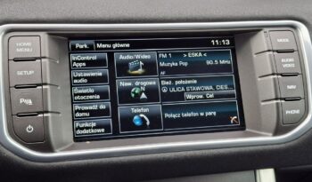 Land Rover Range Rover Evoque Klimatronic 2-stref, 4×4, Kamera cof., Nawigacja, PDC 2x, Meridian full