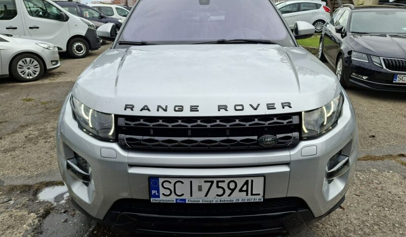 Land Rover Range Rover Evoque Klimatronic 2-stref, 4×4, Kamera cof., Nawigacja, PDC 2x, Meridian full