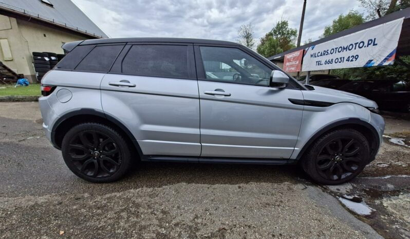 Land Rover Range Rover Evoque Klimatronic 2-stref, 4×4, Kamera cof., Nawigacja, PDC 2x, Meridian full