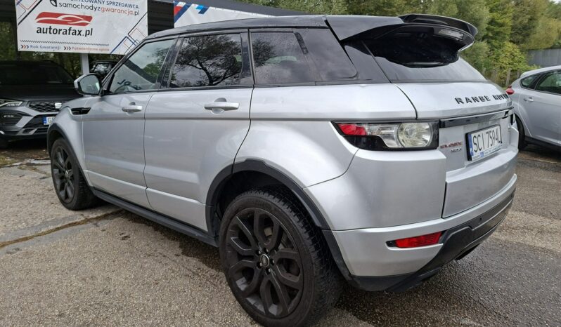 Land Rover Range Rover Evoque Klimatronic 2-stref, 4×4, Kamera cof., Nawigacja, PDC 2x, Meridian full