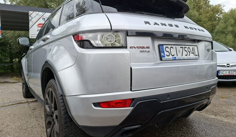 Land Rover Range Rover Evoque Klimatronic 2-stref, 4×4, Kamera cof., Nawigacja, PDC 2x, Meridian full