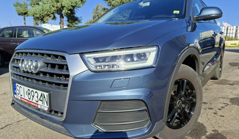 Audi Q3 Klimatronic 2-stref, Podgrz. fotele, CarPlay/AndroidAuto, 2 kpl. kół full