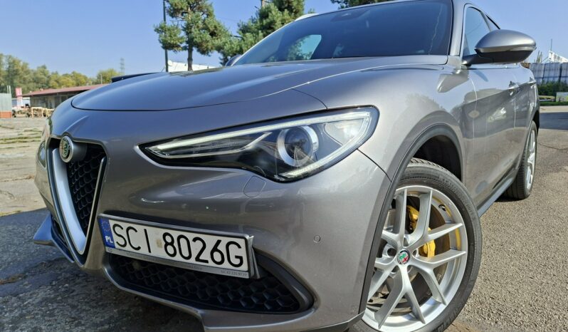 Alfa Romeo Stelvio Klimatronic 2-stref, Podgrz. fotele + kierownica, PL Salon, PDC 2x full