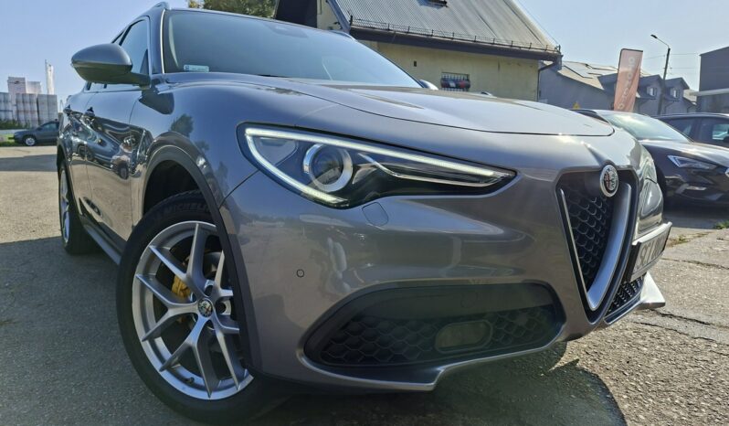 Alfa Romeo Stelvio Klimatronic 2-stref, Podgrz. fotele + kierownica, PL Salon, PDC 2x full