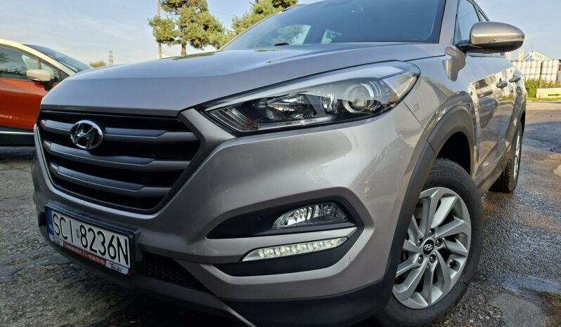 Hyundai Tucson Klimatronic 2-stref, Podgrz. fotele, Hak, PDC, Kamera cofania, Navi full