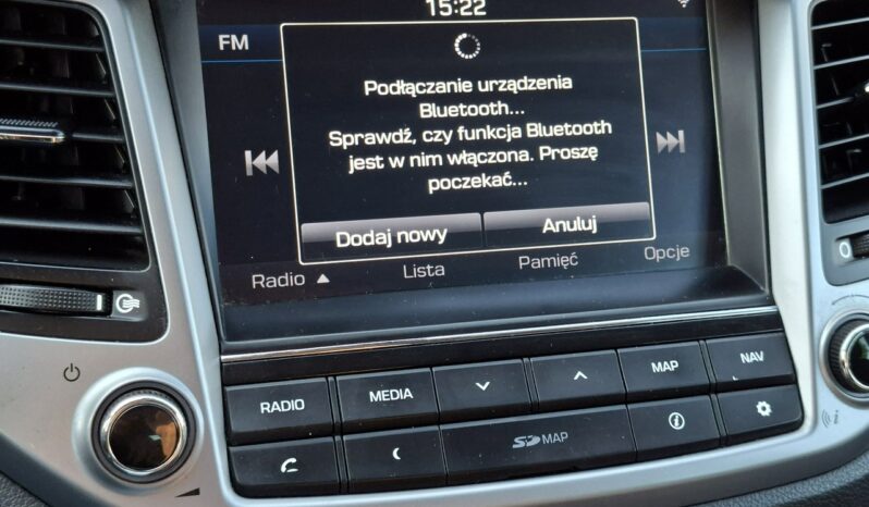 Hyundai Tucson Klimatronic 2-stref, Podgrz. fotele, Hak, PDC, Kamera cofania, Navi full