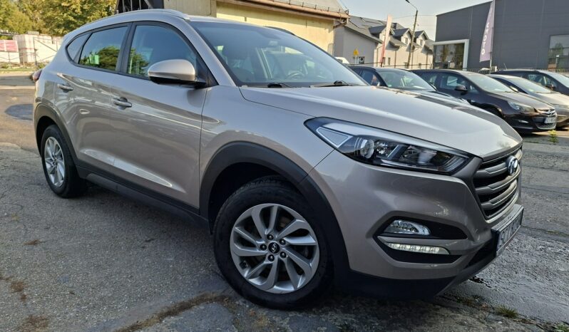 Hyundai Tucson Klimatronic 2-stref, Podgrz. fotele, Hak, PDC, Kamera cofania, Navi full