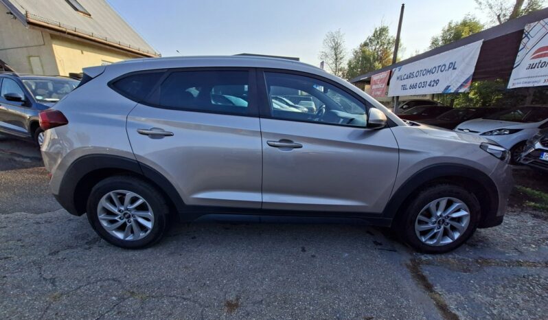 Hyundai Tucson Klimatronic 2-stref, Podgrz. fotele, Hak, PDC, Kamera cofania, Navi full