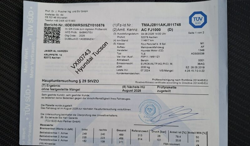 Hyundai Tucson Klimatyzacja, Podgrz. fotele, Nawigacja, PDC, Kamera cofania full