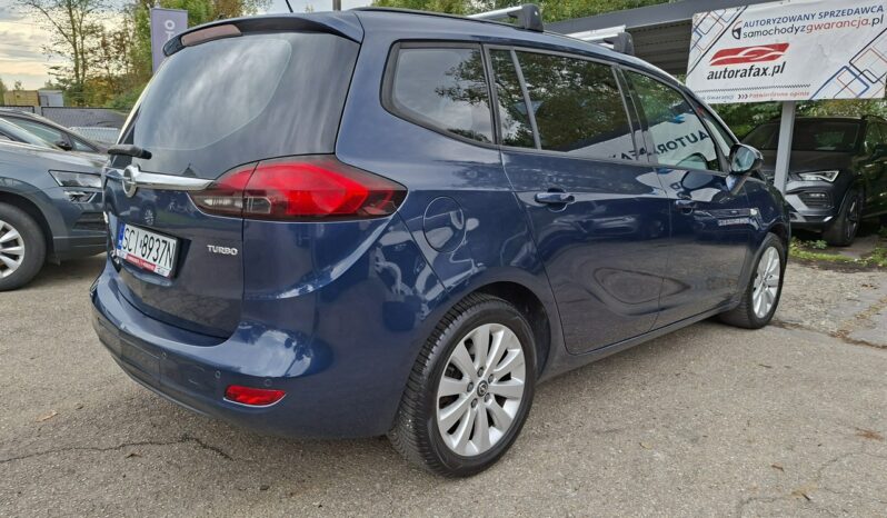 Opel Zafira Klimatronic 2-stref, Podgrz. fotele + kierownica, Bagażnik rowerowy full