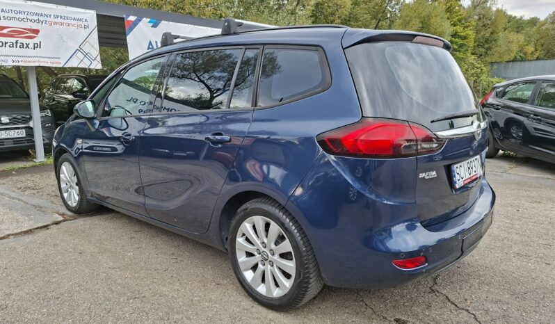 Opel Zafira Klimatronic 2-stref, Podgrz. fotele + kierownica, Bagażnik rowerowy full