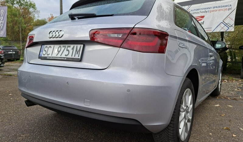 Audi A3 Klimatronic 2-stref, Podgrz. fotele, Navi, PDC, Bi-Xenon, Hak full