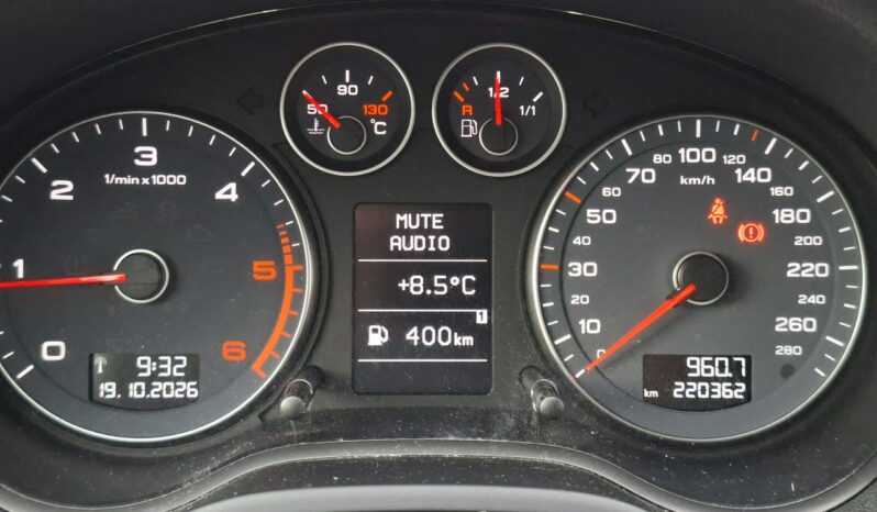 Audi A3 Klimatronic 2-stref, Tempomat, Podgrz. fotele, PDC, Podłokietnik full